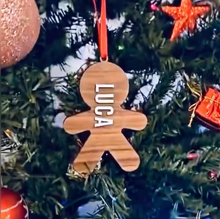 Load image into Gallery viewer, ORNAMENT | GINGERBREAD COOKIE | PERSONALIZED
