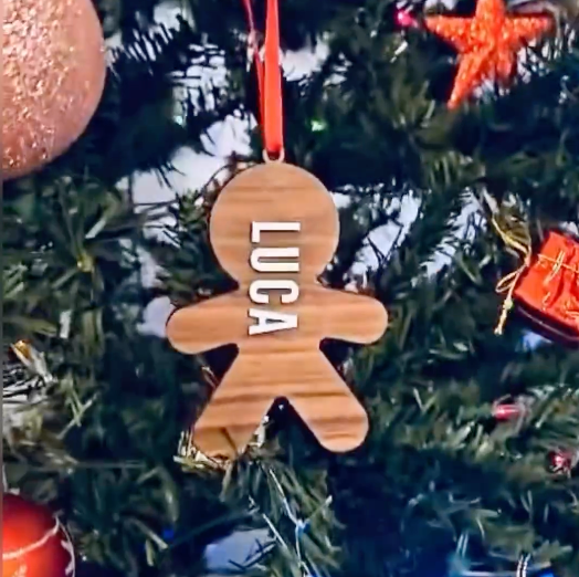ORNAMENT | GINGERBREAD COOKIE | PERSONALIZED