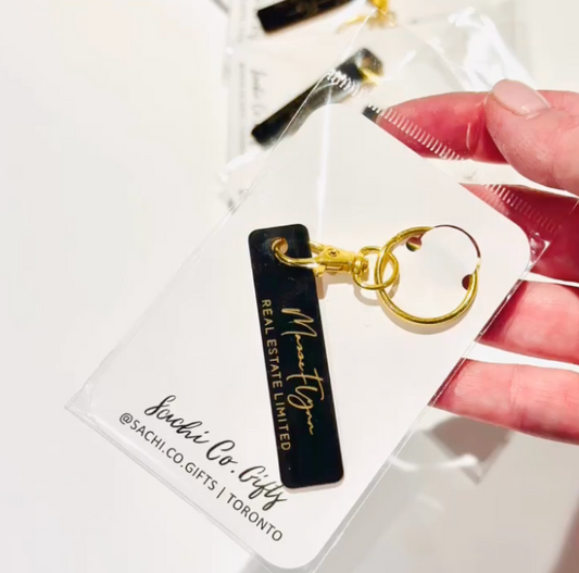 ACRYLIC KEYCHAIN | URL OR BRANDING | MIN 10