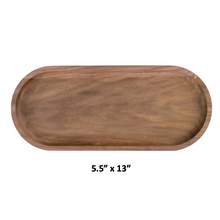 Load image into Gallery viewer, WALNUT CATCHALL TRAY | OVAL
