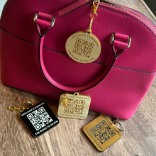 Load image into Gallery viewer, KEYCHAIN OR ZIPPER PULL | QR CODE
