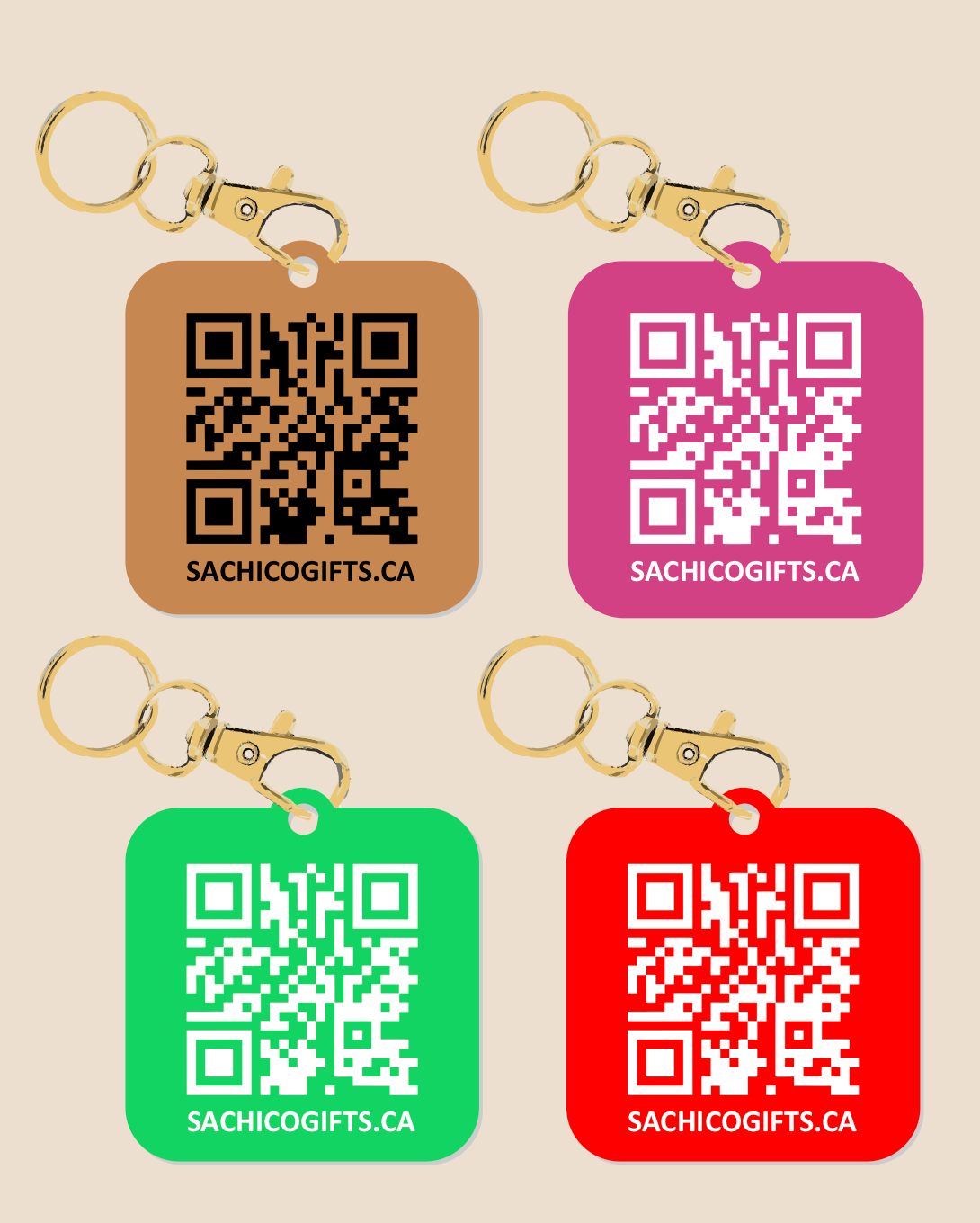 SMART KEYCHAIN | QR CODE