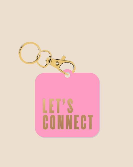 SMART KEYCHAIN | NFC TAP | GOLD FOIL