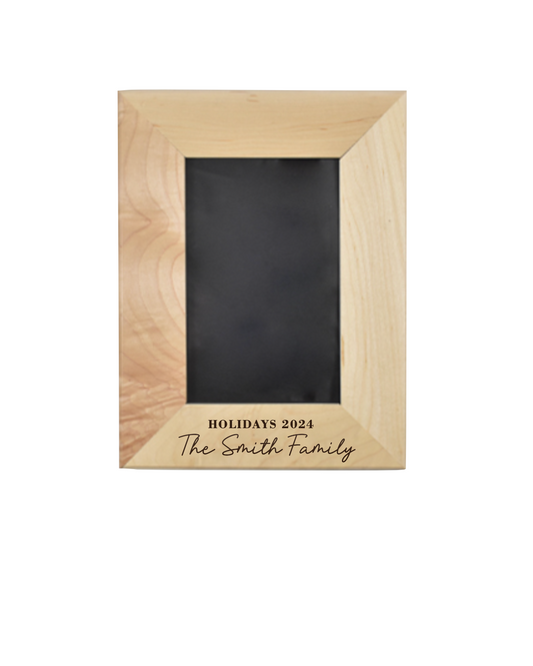 SOLID WOOD PHOTO FRAME | MAPLE | MIN 10