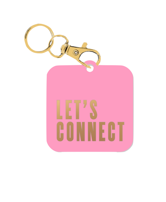 SMART KEYCHAIN | NFC TAP | GOLD FOIL