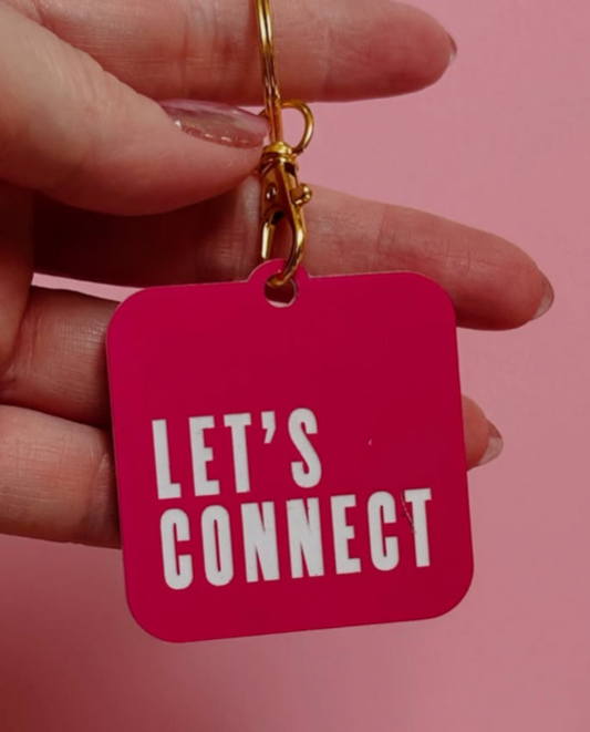 NFC TAG | PINK | LET'S CONNECT