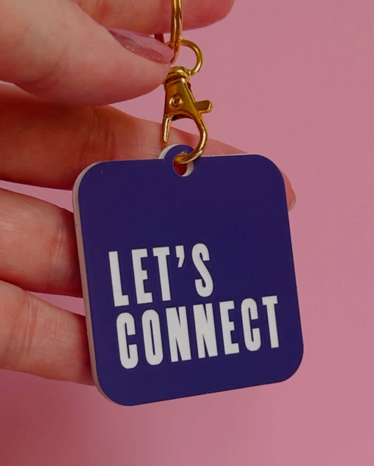 NFC TAG | PURPLE | LET'S CONNECT