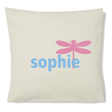 Load image into Gallery viewer, CUSHION COVER | GRAPHIC + NAME | 2 COLOURS
