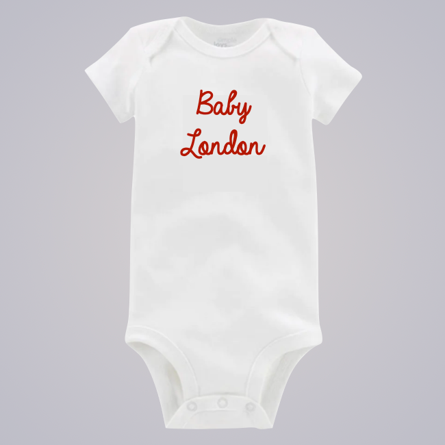 ONESIE | PERSONALIZED | BABY BASKET ADD-ON